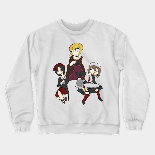 Umineko No Naku Koro Ni Beatrice Shannon Kanon Crewneck Sweatshirt by nhitori